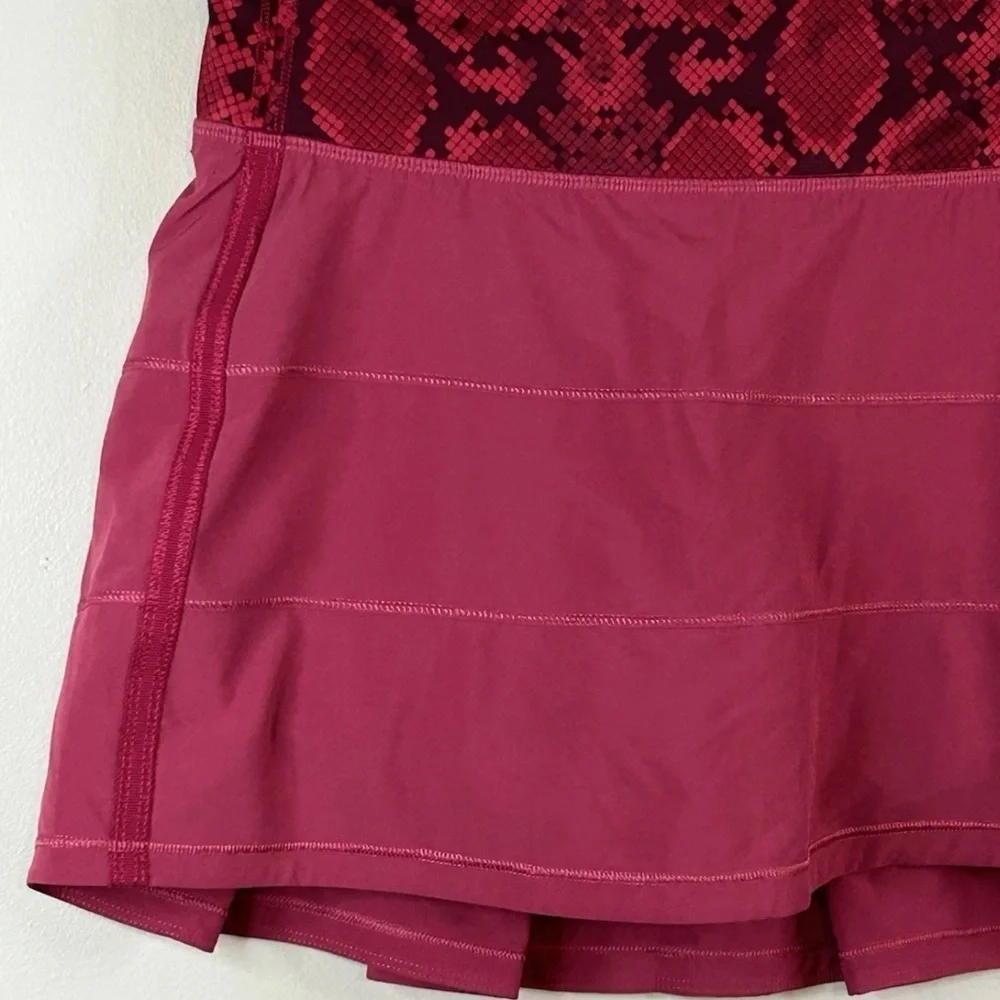 Lululemon Cranberry Pace Rival Skirt 4 Regular - Picture 2 of 10